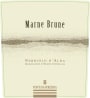 Fontanafredda Marne Brune Nebbiola d'Alba 2012 Front Label