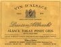 Lucien Albrecht Tokay Pinot Gris 1999 Front Label