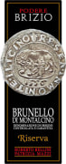 Podere Brizio Brunello di Montalcino Riserva 2007 Front Label