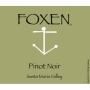 Foxen Santa Maria Valley Pinot Noir 2010 Front Label