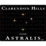 Clarendon Hills Astralis Syrah 2002 Front Label