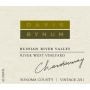 Davis Bynum River West Vineyard Chardonnay 2011 Front Label