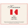 Keenan Napa Valley Merlot 2008 Front Label