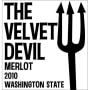 Charles Smith Wines The Velvet Devil Merlot 2010 Front Label