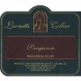 Leonetti Walla Walla Valley Sangiovese 2000 Front Label