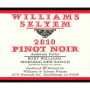 Williams Selyem Burt Williams Morning Dew Ranch Pinot Noir 2010 Front Label