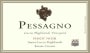 Pessagno Winery Lucia Highlands Pinot Noir 2014 Front Label