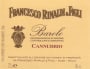 Francesco Rinaldi & Figli Barolo Cannubbio 2006 Front Label