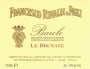 Francesco Rinaldi & Figli Barolo Le Brunate 2008 Front Label