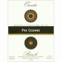 Pio Cesare Barolo Ornato 2008 Front Label