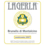 La Gerla Brunello di Montalcino (375ML half-bottle) 2007 Front Label