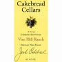Cakebread Vine Hill Ranch Cabernet Sauvignon 2003 Front Label