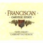 Franciscan Estate Cabernet Sauvignon 1995 Front Label