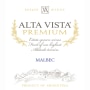 Alta Vista Premium Malbec 2007 Front Label