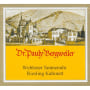 Dr. Pauly-Bergweiler Wehlener Sonnenuhr Kabinett 2009 Front Label