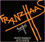 Franz Haas Alto Adige Pinot Bianco 2012 Front Label