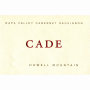 CADE Howell Mountain Cabernet Sauvignon 2009 Front Label