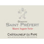Domaine Saint Prefert Chateauneuf-du-Pape Reserve Auguste Favier 2010 Front Label