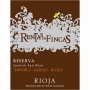 Romero & Miller Rioja Rentas de Fincas Reserva 2005 Front Label