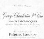 Frederic Esmonin Gevrey-Chambertin Lavaux Saint-Jacques Premier Cru 2012 Front Label