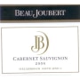 Beau Joubert Cabernet Sauvignon 2008 Front Label
