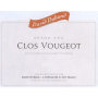 David Duband Clos Vougeot Grand Cru 2009 Front Label