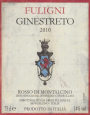 Fuligni Ginestreto Rosso di Montalcino 2010 Front Label