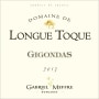 Gabriel Meffre Gigondas Longue Toque 2013 Front Label