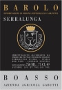 Boasso Barolo Serralunga 2008 Front Label