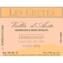Les Cretes Chardonnay Cuvee Bois 2009 Front Label