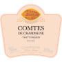 Taittinger Comtes de Champagne Rose 2005 Front Label