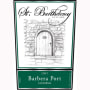 St. Barthelemy Cellars Barbera Port (375ML half-bottle) 2003 Front Label