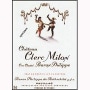 Chateau Clerc Milon  1986 Front Label