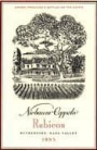 Inglenook Rubicon 1995 Front Label
