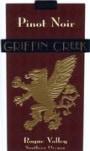 Griffin Creek Pinot Noir 1997 Front Label
