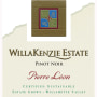 WillaKenzie Estate Pierre Leon Pinot Noir 2010 Front Label