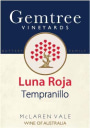 Gemtree Vineyards Luna Roja Tempranillo 2014 Front Label