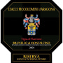 Ciacci Piccolomini d'Aragona Brunello di Montalcino Riserva Vigna di Pianrosso Santa Caterina d'Oro 2001 Front Label
