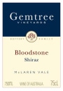 Gemtree Vineyards Bloodstone Shiraz 2008 Front Label