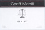 Geoff Merrill Merlot 2004 Front Label