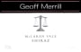 Geoff Merrill Shiraz 2004 Front Label