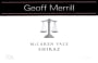 Geoff Merrill Shiraz 2002 Front Label
