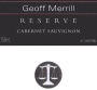Geoff Merrill Reserve Cabernet Sauvignon 2008 Front Label
