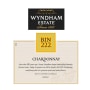 Wyndham Bin 222 Chardonnay 2012 Front Label