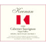 Keenan Napa Valley Cabernet Sauvignon (375ML half-bottle) 2008 Front Label
