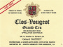 Domaine Gerard Raphet Clos-Vougeot Cuvee Unique Grand Cru 2011 Front Label