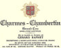 Domaine Gerard Raphet Charmes-Chambertin 2010 Front Label
