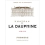 Chateau La Dauphine  2010 Front Label