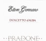 Ettore Germano Pradone Dolcetto d'Alba 2010 Front Label