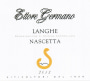 Ettore Germano Langhe Nascetta Bianco 2013 Front Label